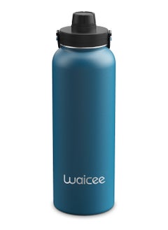 WAICEE Waicee Water bottle 40oz Charcoal Blue 1200ml  - Image 1