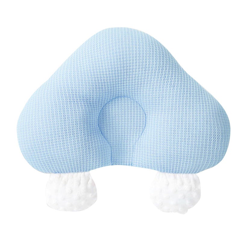 Baby Shaping Pillow – No Drawstring, Single Blue Letter Pillow, Flat Head Prevention