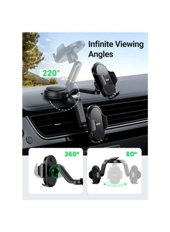 UGREEN Waterfall Shaped Suction Car Phone Mount - Image 4