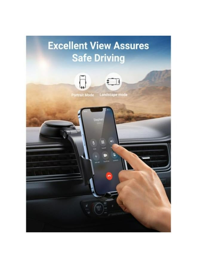 UGREEN Waterfall Shaped Suction Car Phone Mount - Image 5