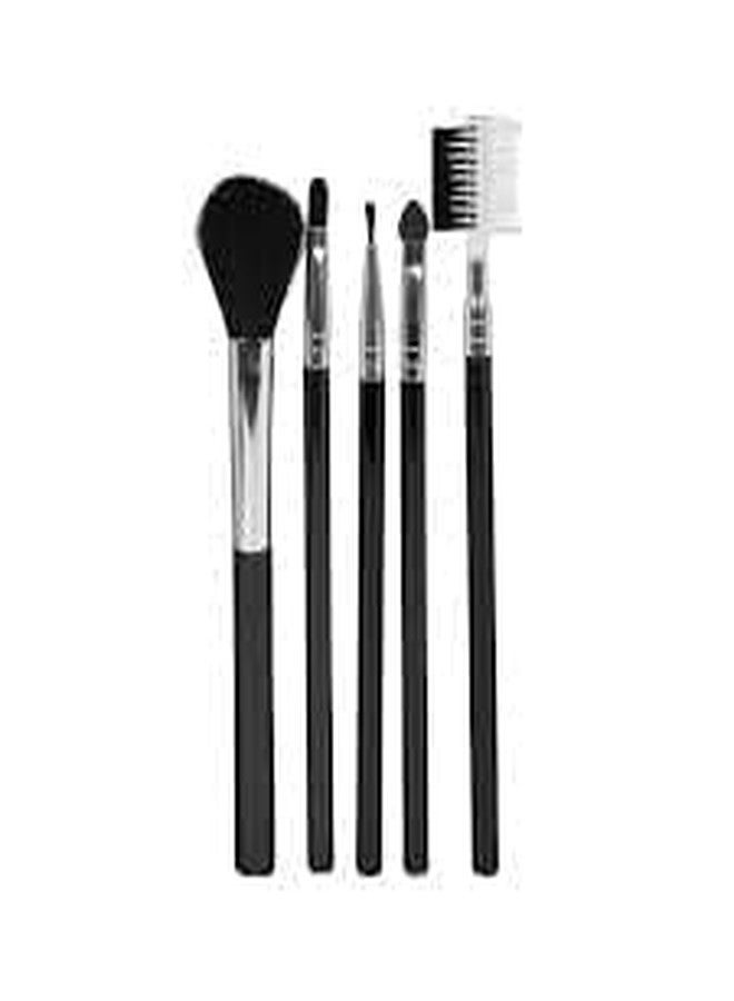 Aasakt Mini 5 Black Makeup Brushes Set for Makeup - (Pack of 5) - Image 2