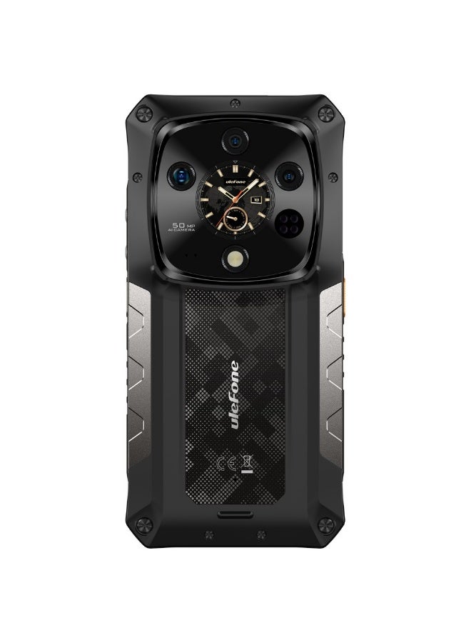 أوليفون ARMOR 28 PRO 5G |16GB RAM 512GB ROM|10600mAh MEGA BATTERY| 6.67‑inch 120Hz AMOLED|ANDROID 15-EPIC BLACK - Image 4