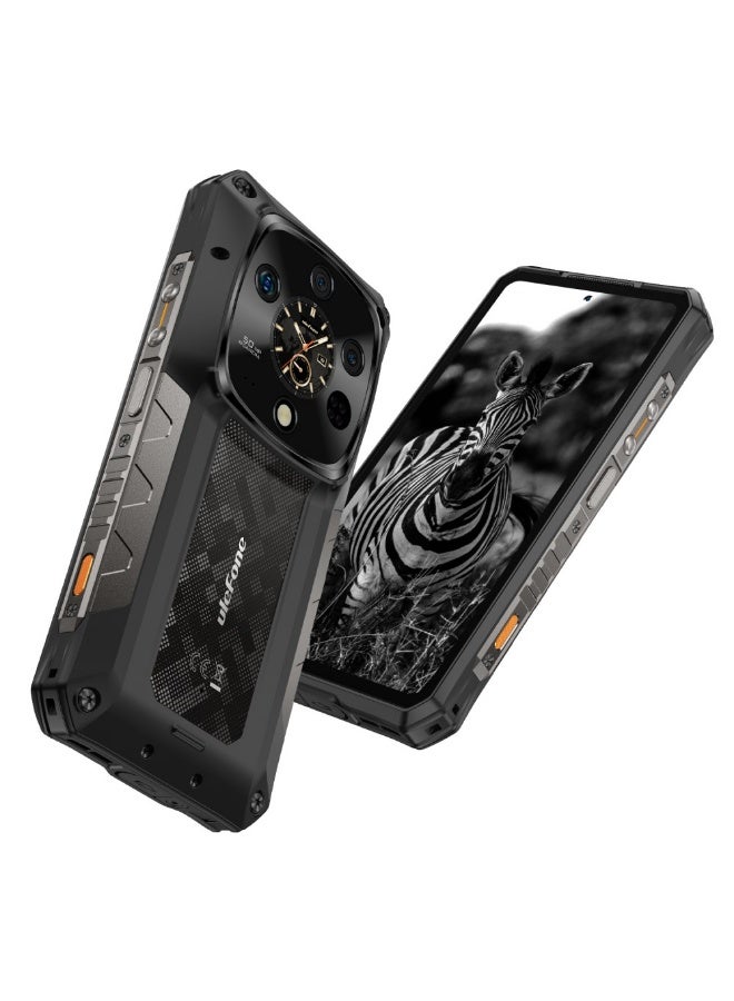 أوليفون ARMOR 28 PRO 5G |16GB RAM 512GB ROM|10600mAh MEGA BATTERY| 6.67‑inch 120Hz AMOLED|ANDROID 15-EPIC BLACK - Image 2