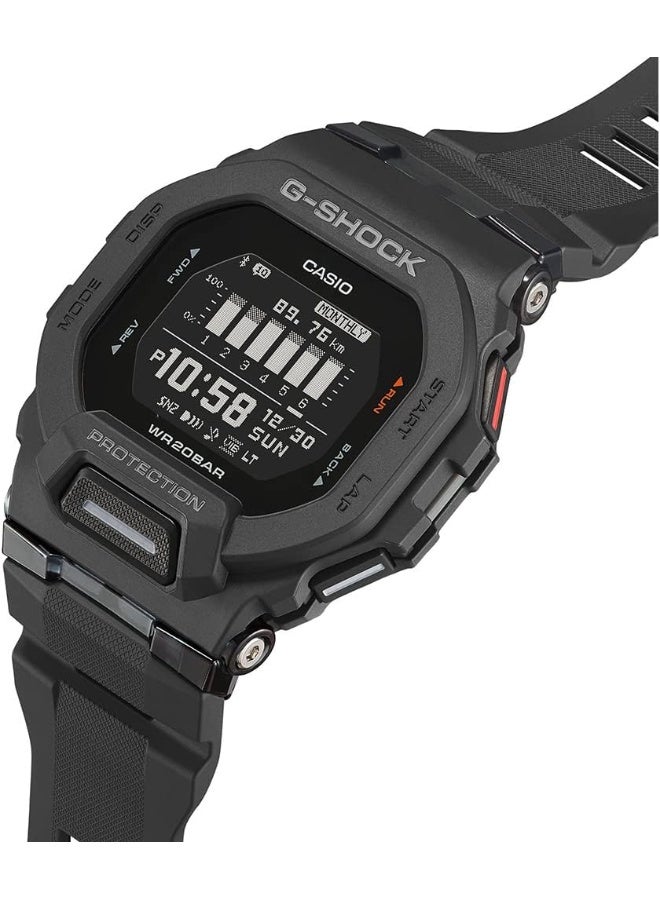 Casio Men's Digital Quartz Watch with Plastic Strap GBD-200-1DR - Image 2