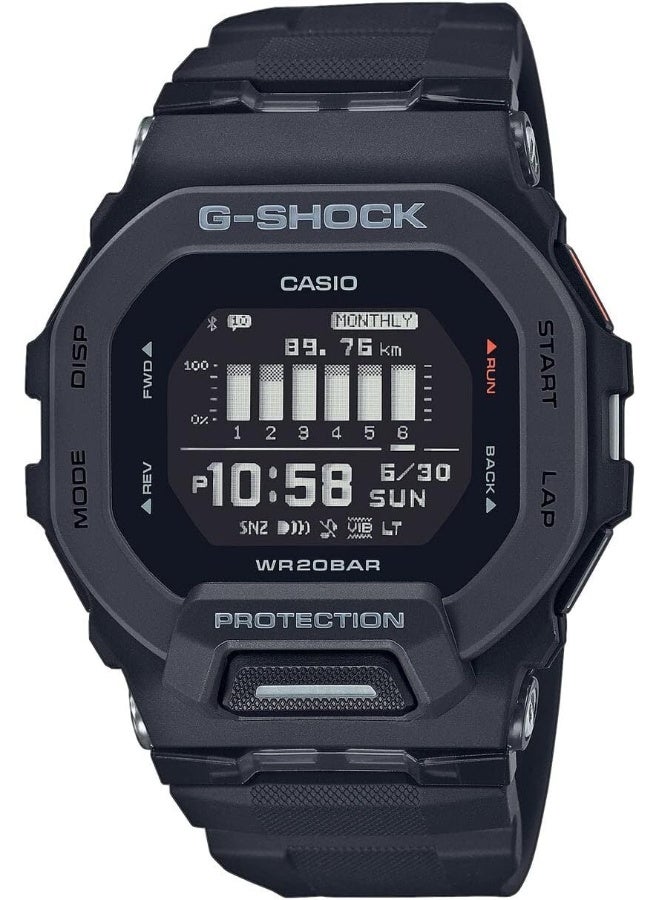 Casio Men's Digital Quartz Watch with Plastic Strap GBD-200-1DR - Image 1
