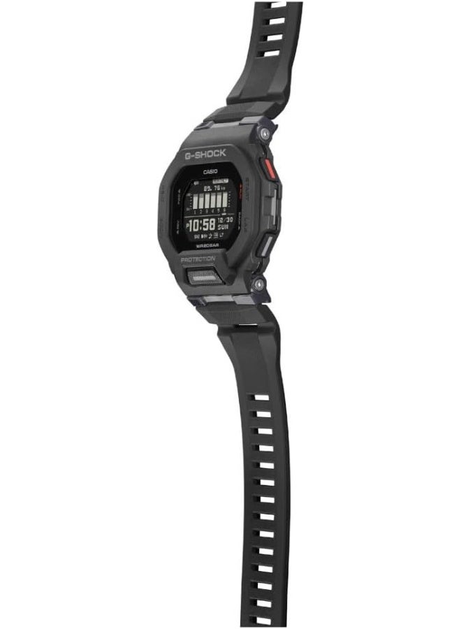 Casio Men's Digital Quartz Watch with Plastic Strap GBD-200-1DR - Image 4