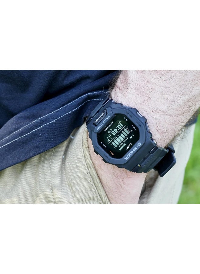 Casio Men's Digital Quartz Watch with Plastic Strap GBD-200-1DR - Image 5