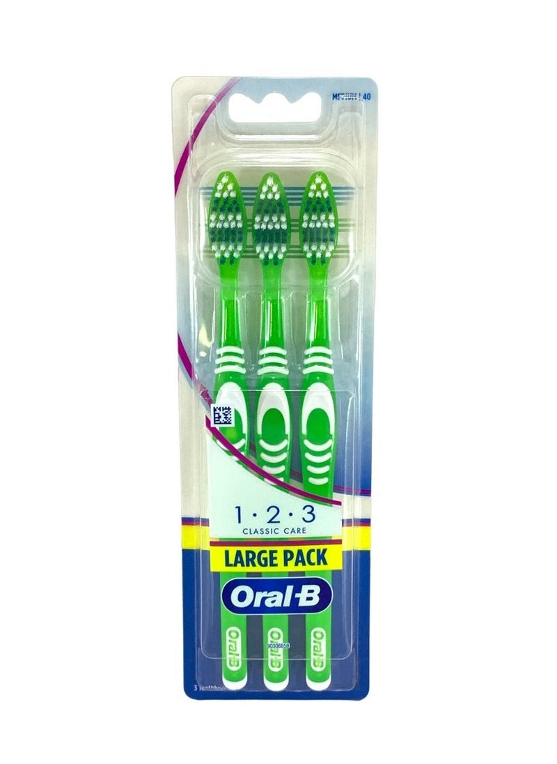 Oral-B Pack Of 3 Toothbrush Multicolour  - Image 4