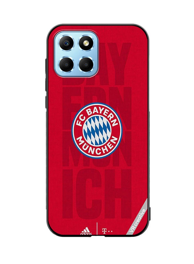 VR CREATIVE Protective Case Cover For Honor X8 5G Fc Bayern Munich Design Multicolour - Image 1