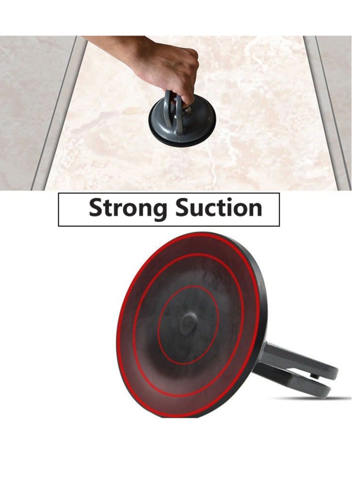 SUNRISE Glass Lifting Suction Cups Single Plate Heavy Duty Vacuum Aluminum Alloy Handle Holder - Image 2