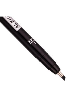 Al Khatat 12-Piece Calligraphy Pen 3mm Tip Black Ink  - Image 3