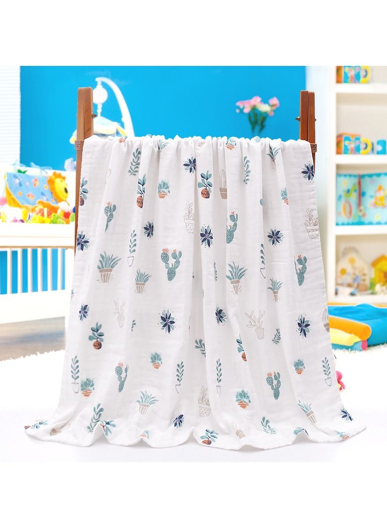 Loquat Pure Cotton Cartoon Printed Bath Towels