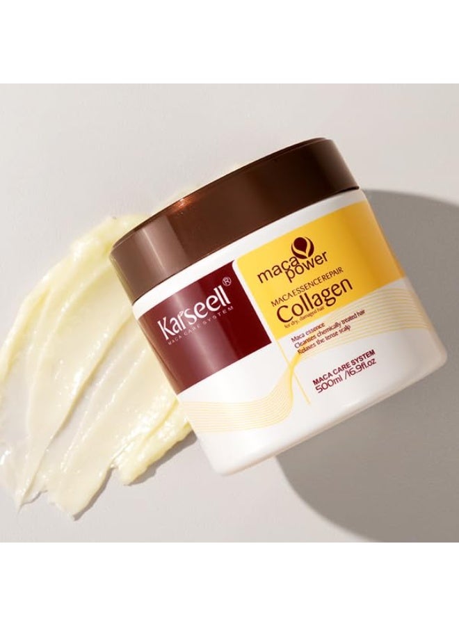 Karseell Italian Hair Mask with Argan Oil for Deep Conditioning and Hair Repair - Image 1
