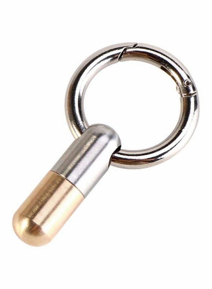 أداة قطع صغيرة محمولة لقطع الكبسولات مع حلقة مفاتيح وأداة حادة للاستخدام اليومي لفك علب الكرتون وتجريد الملصقات وتقسيم الحبوب وفتح العلب - Image 2