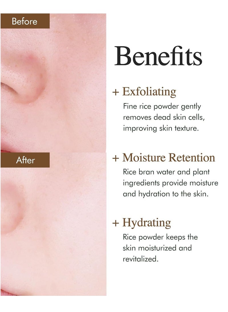 9 wishes 9 wishes Rice Foaming Cleanser (5.07 Fl. Oz.) - Gentle Facial Cleanser for Sebum Control and Blackhead Removal with Rice Water and Plant-Based Ingredients for a Radiant Complexion  - Image 4