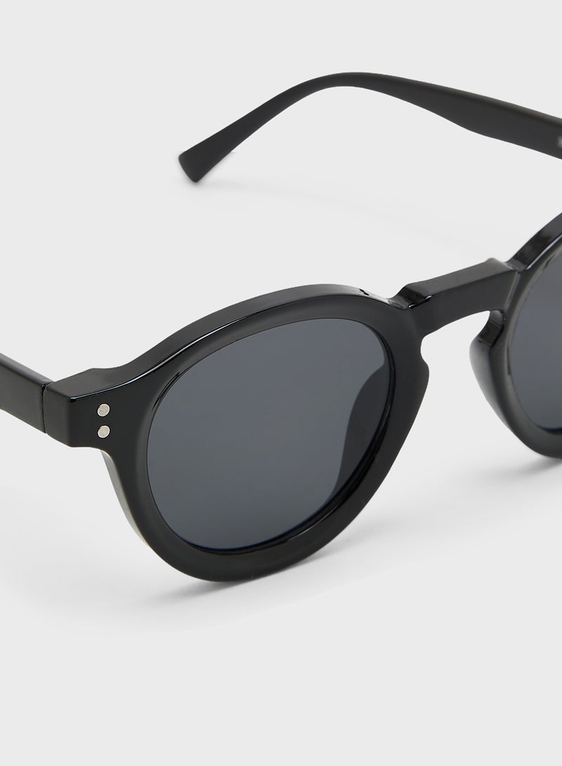 سفنتي فايف نظارات شمسية دائرية كاجوال - Image 3