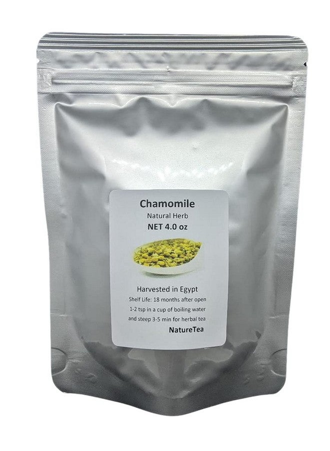 Nature Tea البابونج - ماتريكاريا ريكوتيتا زهور جافة مفككة - من ناتشر تي (2 أونصة) - Image 1