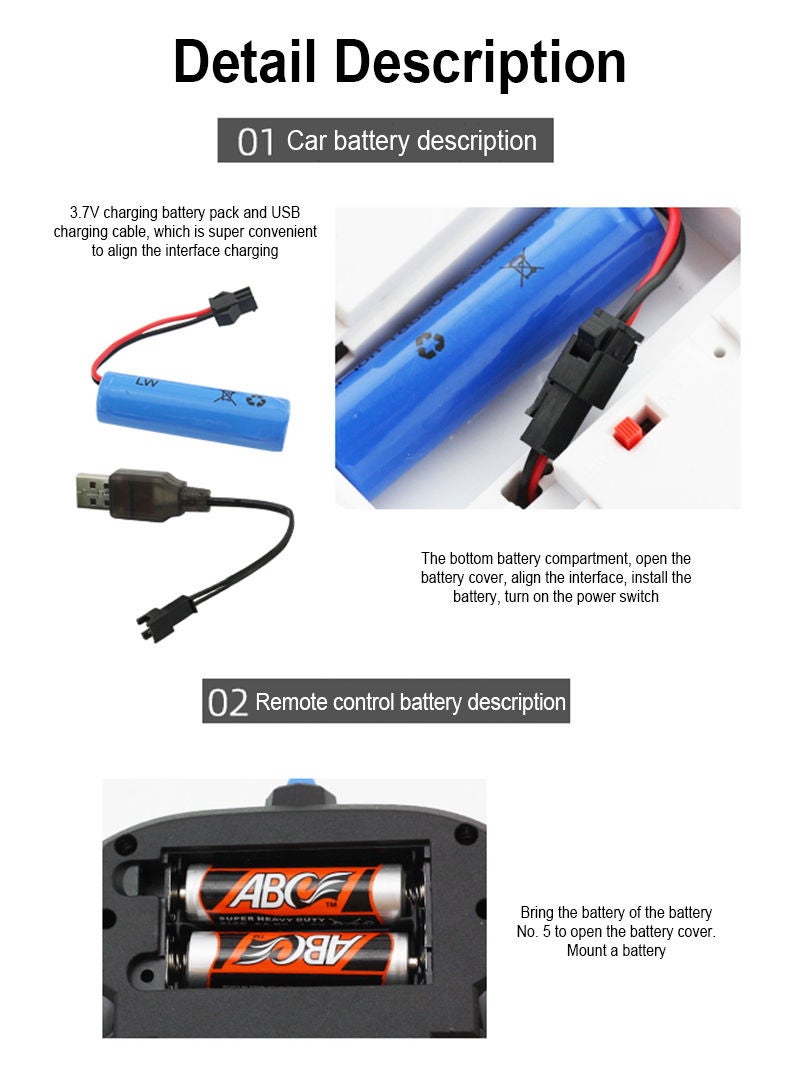 Sharpdo 1:14 Monster Shark Cart with Spray Light Music Remote Control Stunt Spray Car Remote Control Car Stunt Car Double Sided Rotating Off Road Vehicle Toy Cars for Boys Girls - Image 3