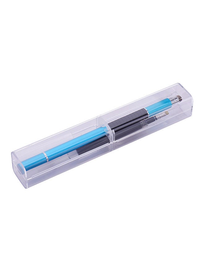 NIBEMINENT 3 In 1 Touchscreen Precision Stylus Pen With Disc And Fiber Tip Blue - Image 2