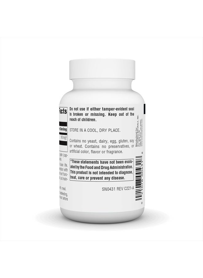 Source Naturals Source Natural Coenzyme Q10 Antioxidant Support 100 mg For Heart, Brain, Immunity, & Liver Support - 90 Capsules - Image 3
