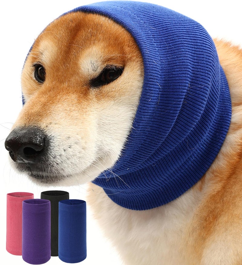 UUREED Dog Calming Hoodie Ear Muffs Noise Protection, Dog Hoodie Hematoma Ear Wrap, Ear Covers for Bath, Thunderstorms - Image 1