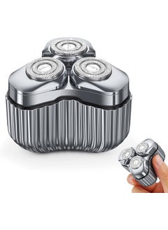 Compact Electric Razor Travel Pocket Shaver Rechargeable USBC Mini Shavers for Men IPX7 Washable Wet Dry Portable Razors Ideal Gift for Men