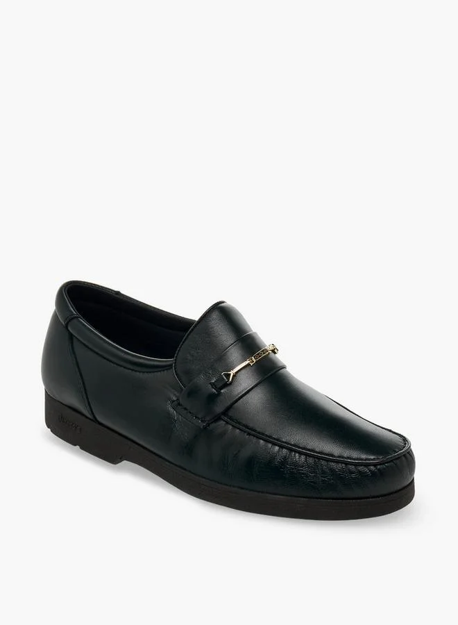 بينوسوس Men Slip-On Genuine Leather Loafers