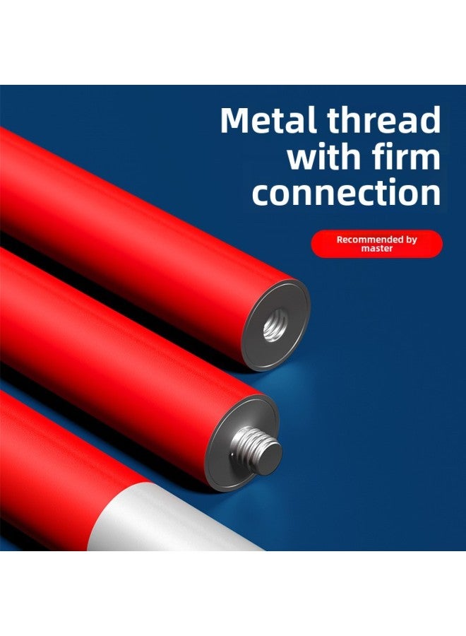 Thickened Aluminum Alloy Reflective Measurement Pole Red And White Marker Stick For Road Engineering Surveying And Mapping Site-Model:Boutique Thickened 3 Meters (a Set With Bag) - Image 4
