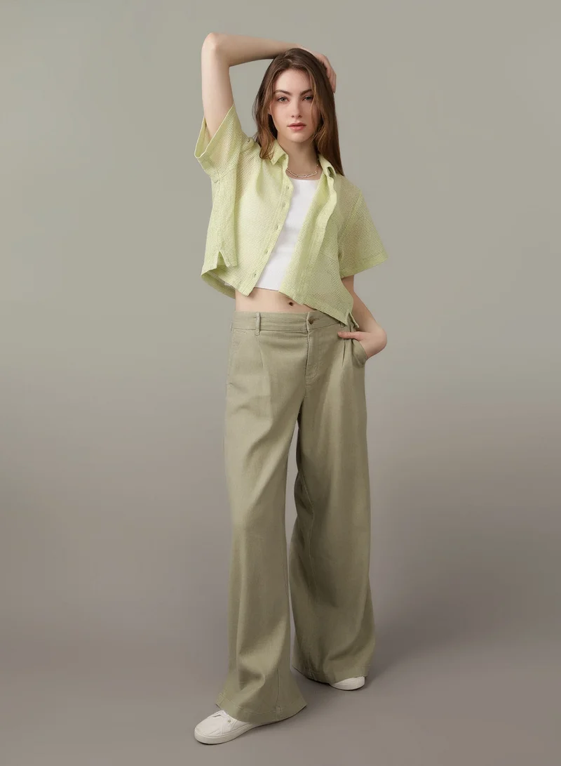 امريكان ايجل Cropped Cabana Shirt