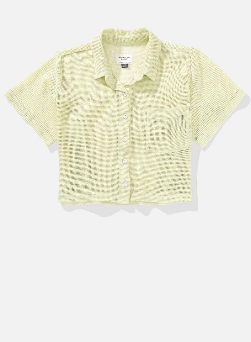 امريكان ايجل Cropped Cabana Shirt
