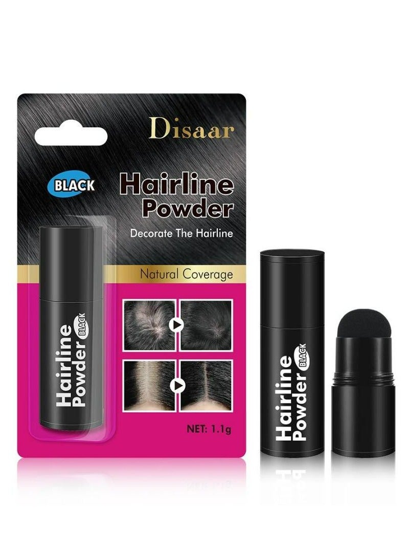 ديسار بودرة شعر بتغطية طبيعية باللون الأسود