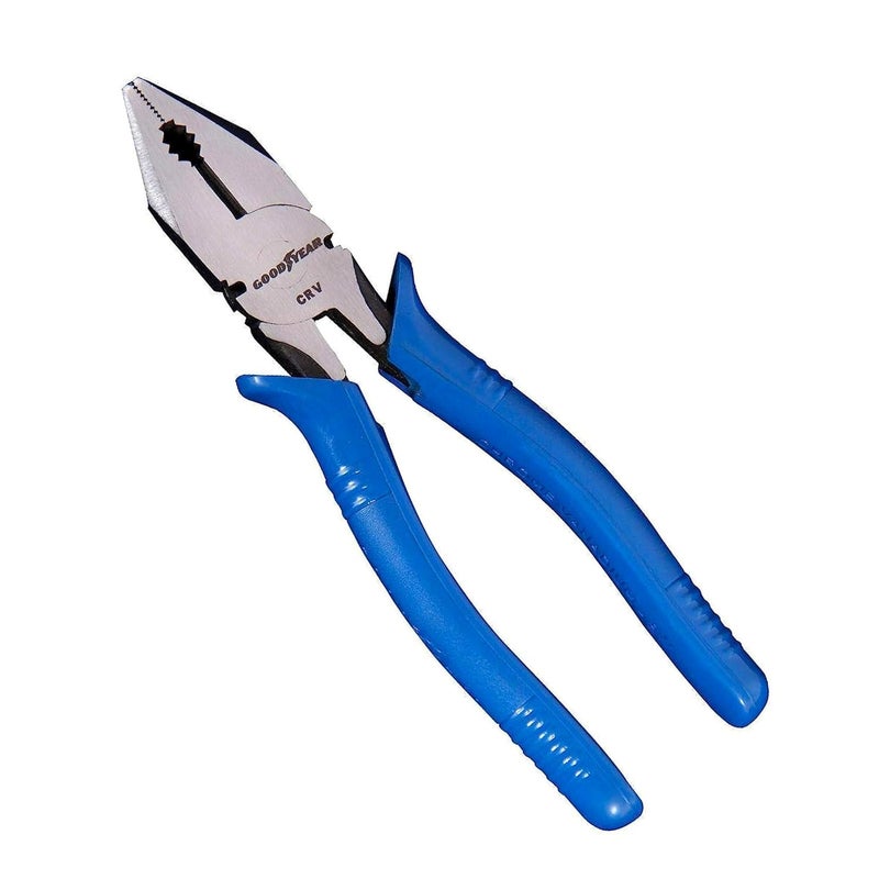 Good Year Metal 200 mm Combination Plier (Blue), 8 Inch - Image 1
