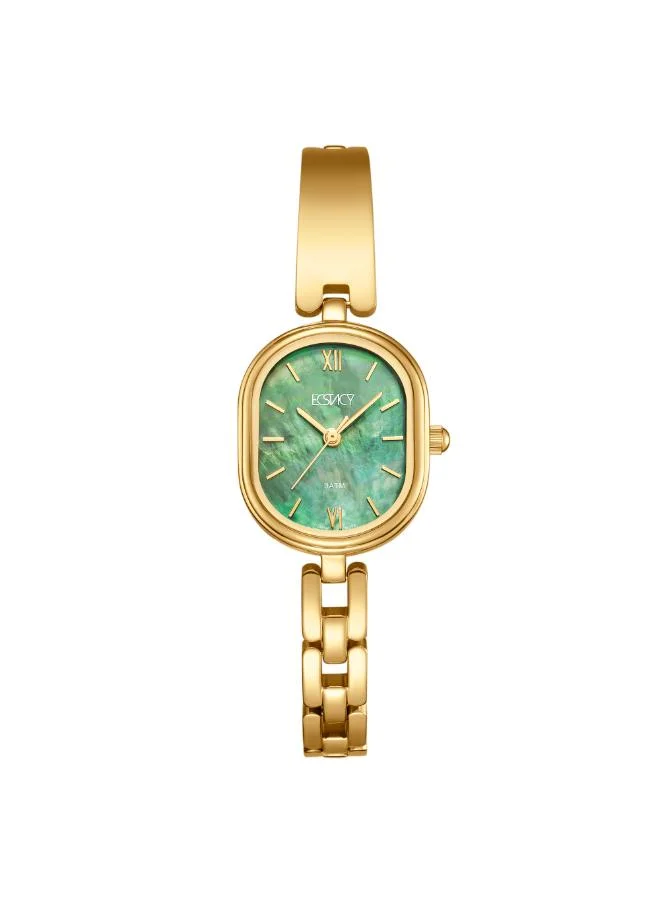 ECSTACY Women's 304 solid stainless steel Analog Watch E25513-GBGG - 23 mm
