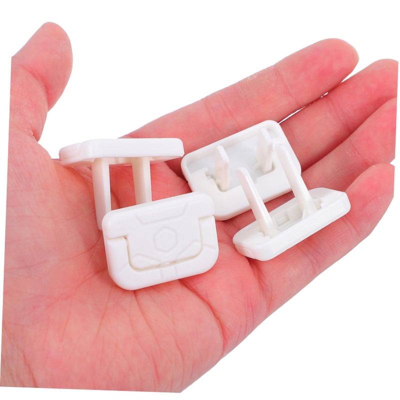 20 Pack White Baby Outlet Covers Easy Install Electrical Socket Protectors Shock Safety Caps - Image 5