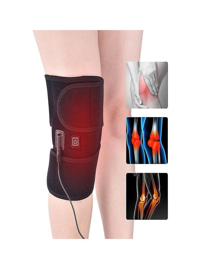 HTC Knee Heating Pads Brace Support Pads Thermal Heat Therapy Wrap Knee Massager  - Image 1