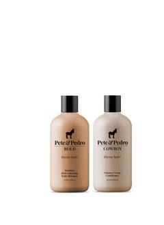 Pete & Pedro Bold & Cowboy Hair Care Daily Shampoo & Conditioner Set | Macho, Manly Bourbon & Tobacco Scent – Smells Incredible | Amazing Lather, Hydrates Hair | As Seen On Shark Tank, 8.5 oz. Each - pzsku/Z08A3235AB2F02453F8F8Z/45/_/1738009434/98dfd658-2a2b-4b25-83f8-3775442caef7