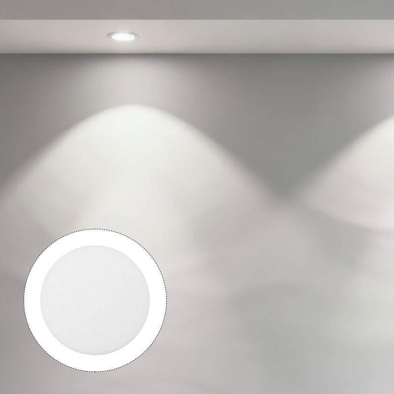 20 Pcs Anti Glare Light Cover Recessed Light Shade Dazzle Proof Lampshade Reduces Visual Fatigue Ideal For Office Home Lighting - Image 4