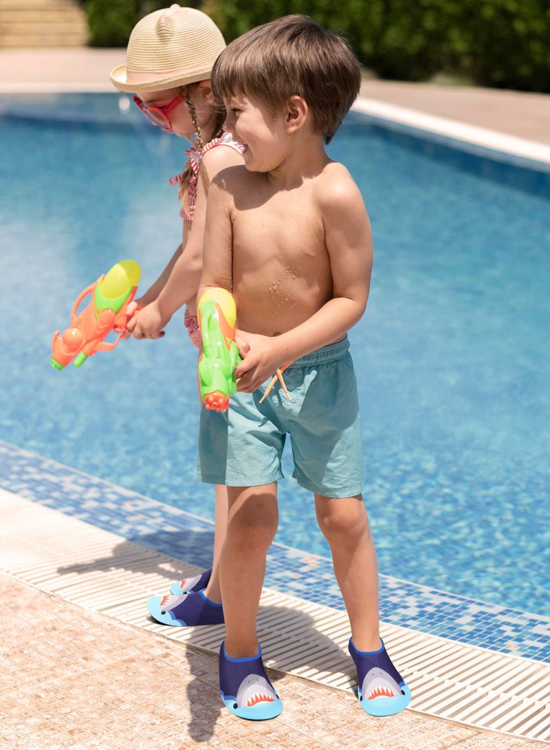 Infant Water Socks Toddler Baby Boys Girls Non-Slip Socks Barefoot Quick-Dry Non-Slip Swim Socks Aqua Water Shoes for Beach Swimming Pool Water Park
