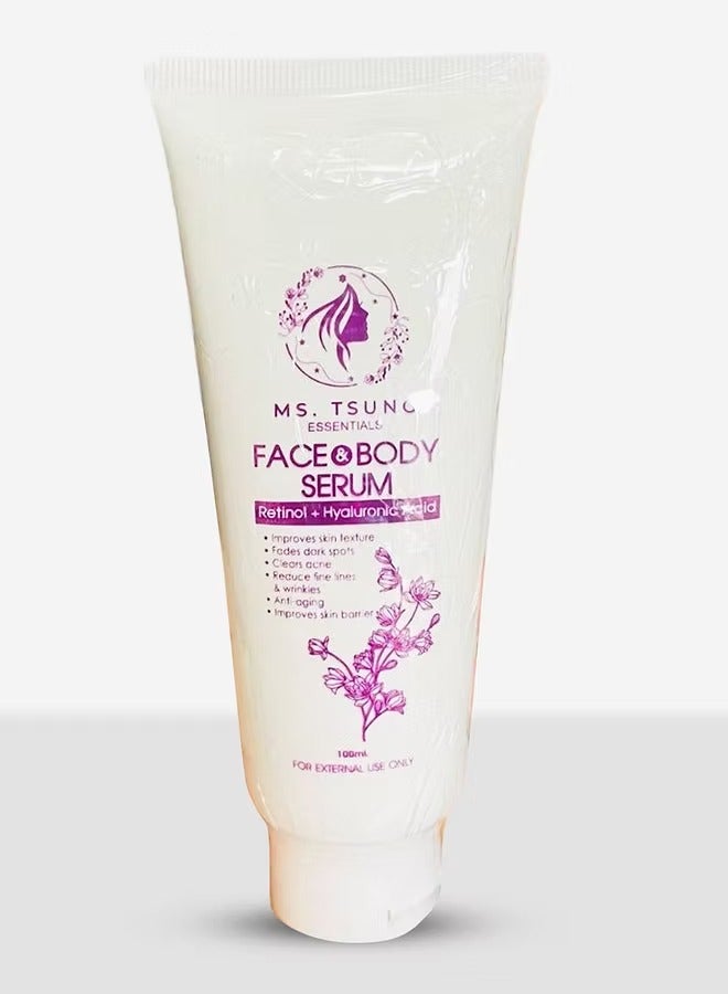 أساسيات السيدة تسونغ لوشن مصل الريتينول للوجه والجسم من السيدة تسونغ إسينشالز