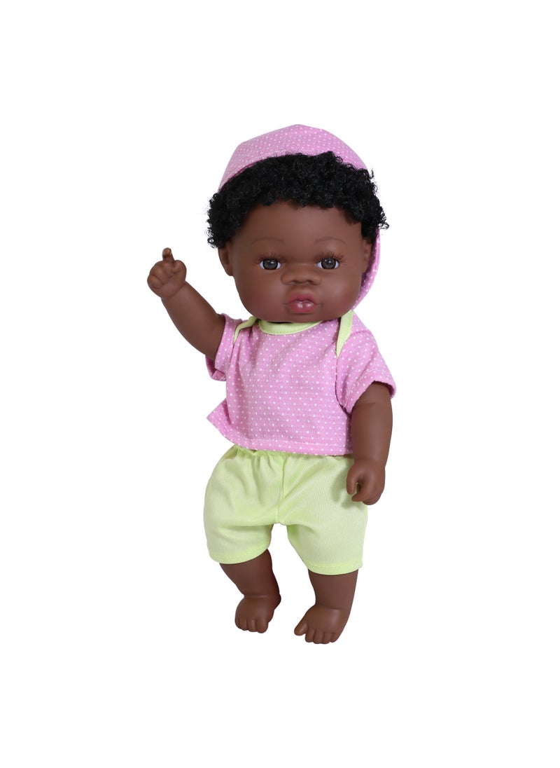 xozgdovg Rubberized plastic dolls, reborn dolls, soft plastic imitation baby dolls, play dolls for children, bath toys for kids 