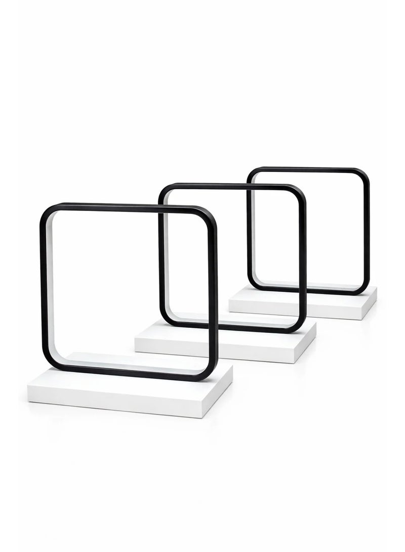 Lighted stand, 3 pieces - Image 1