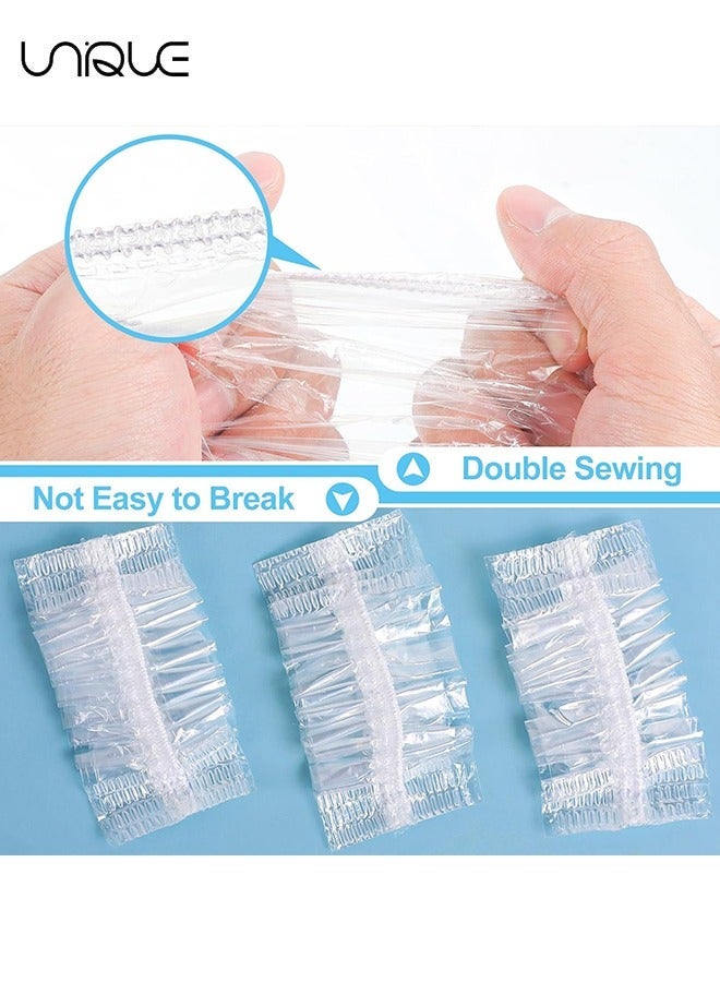 Unique 300 Pcs - Disposable Ear Covers for Shower - Clear Ear Protectors Waterproof Ear Covers for Hair Dye, Shower, Bathing - Image 5