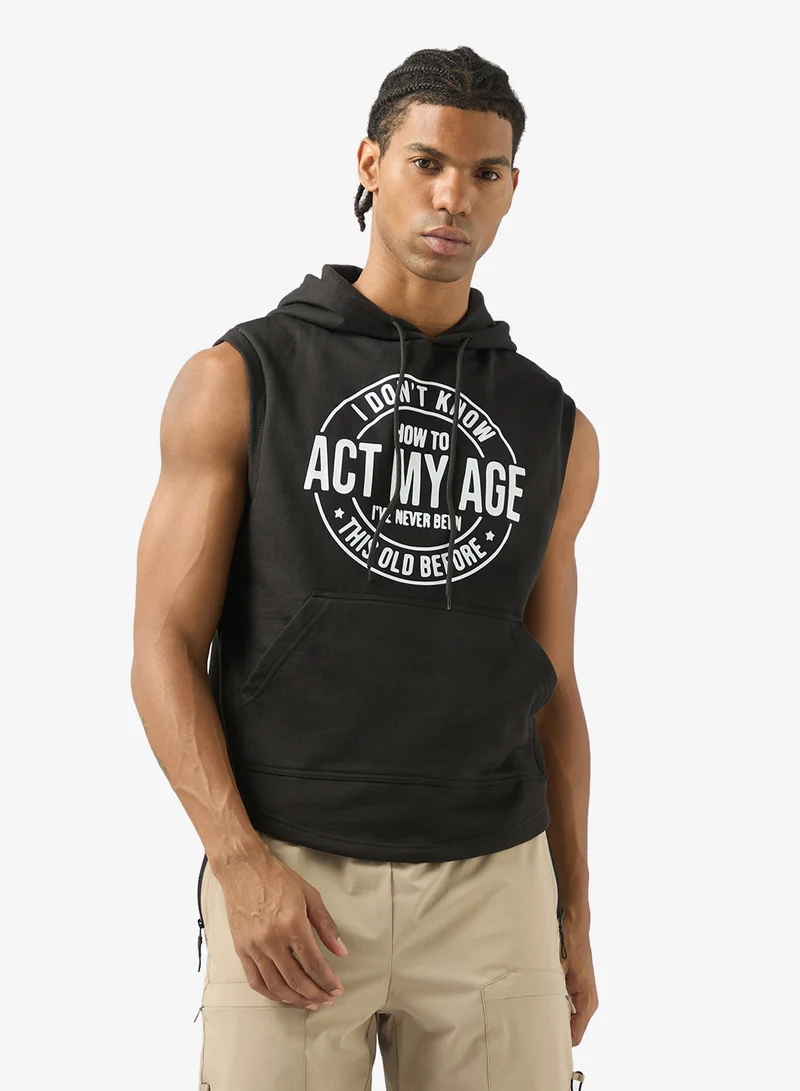 Oversized Tank Hoodie