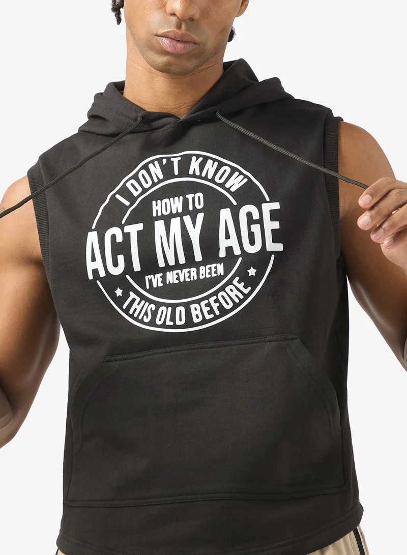 FRWD Oversized Tank Hoodie