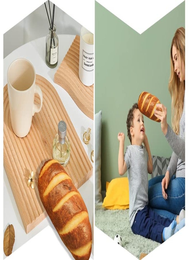 CHELEI2019 11.8" Bread Plush,Funny 3D Stuffed Bread Shape Pillow Soft Food Toy Gift for Kids - Image 2