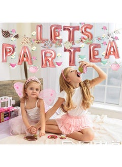 Tea Party Decorations Let'S Par Tea Aluminum Foil Balloons/Teapots Teacups Tea Party Banner/Floral Tea Party Hanging Decorations For Baby Shower Bridal Shower Girls Birthday Party Supplies - pzsku/Z08A393AC095E4D8FD952Z/45/_/1692166129/d9c9a092-40cf-410f-9e21-7bafec648cc2