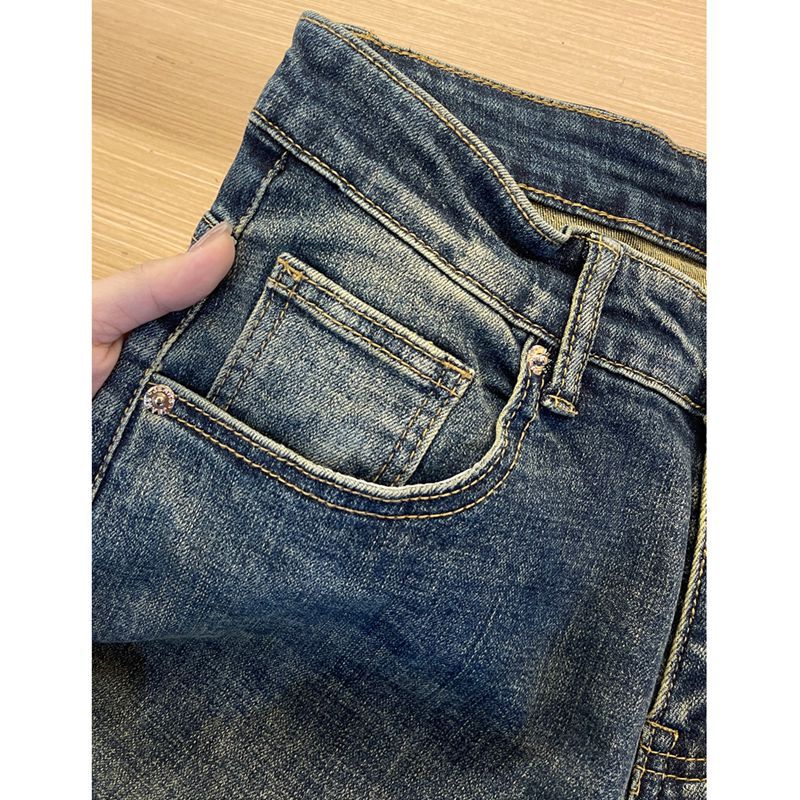 Unisex Casual Daily Denim Jeans - Image 4