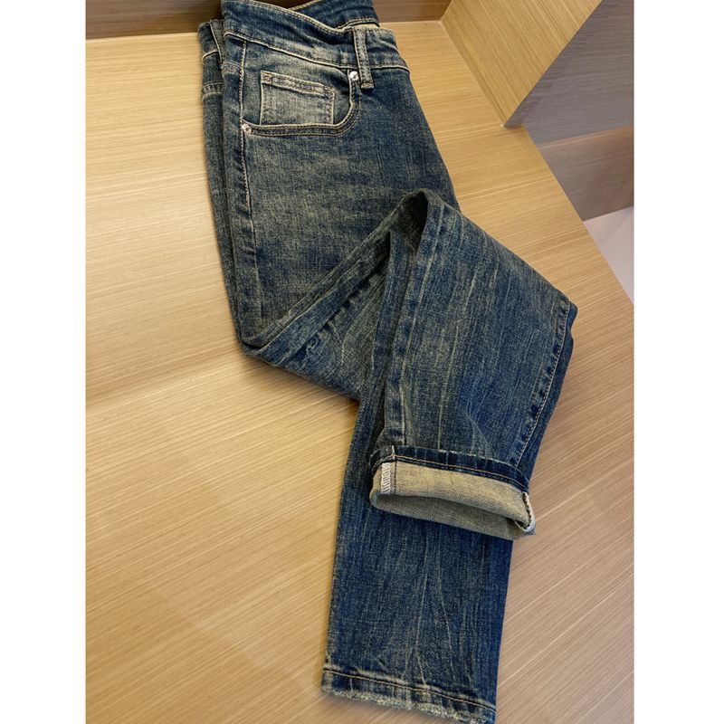 Unisex Casual Daily Denim Jeans - Image 3