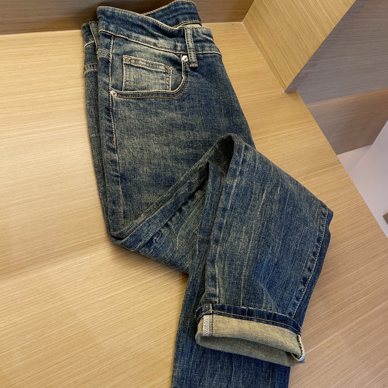 Unisex Casual Daily Denim Jeans - Image 1
