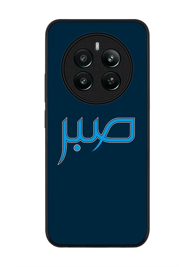 Stylizedd Rugged Black edge case for Realme 12 Plus 5G / Realme 12 4G, Slim fit Soft Case Flexible Rubber Edges Anti Drop TPU Gel Thin Cover -  Sabr - Image 1